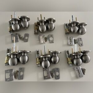 Satin Nickel Door Knobs
